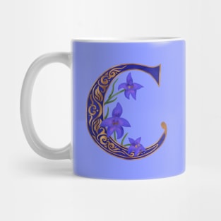 Letter C - Larkspur Mug